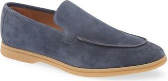 Eleventy Apron Toe Loafer in Blue at Nordstrom, Size 12Us