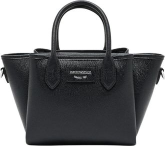 Emporio Armani Odette Small Tote - Dames - Handtassen - Zwart - ONE Size - Tassen