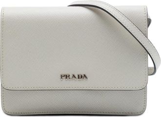 Prada Pre-owned Prada Saffiano Wallet on Strap Ladies YNP33BHCQI41OVLO
