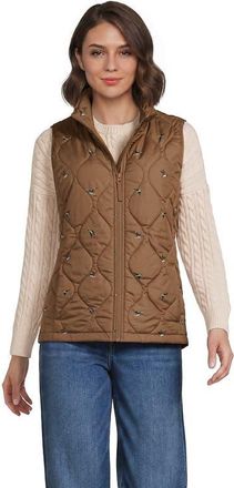 Lands End FeatherFree Insulated Vest in Ducks/honey Beige at Nordstrom, Size X-Large