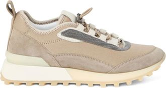Brunello Cucinelli Suède sneakers - Beige