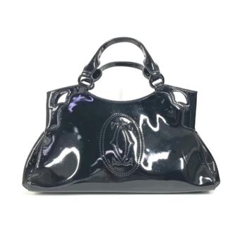 Cartier Tweedehands leren handtassen - Dames - Vintage Handtas - Zwart - ONE Size - Leer - Vintage