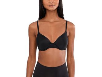 Natori Everfit Convertible T-Shirt Bra Womens Bra Black : 38DDD, Lycra/Nylon