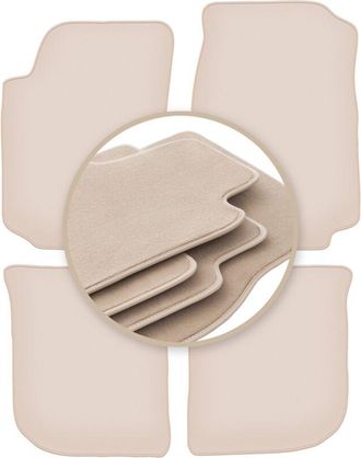 OEM Alfombrillas Beige Premium Para: Audi A6 C4 Sed&aacute;n, Familiar, Avant 1994-1997