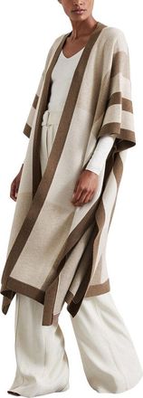 Reiss Caitlin Cape Knit Wool & Cashmere-Blend Cardigan