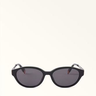 Furla Sunglasses Nero Black Metal + Metal Woman