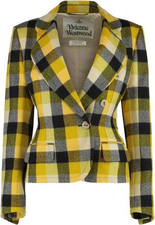 Vivienne Westwood Georgia Jacket - Dames - Blazers - Veelkleurig - S - Wol - Jassen