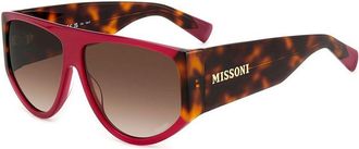 Missoni Ladies Brown Rectangular Sunglasses MIS0165S4KQ