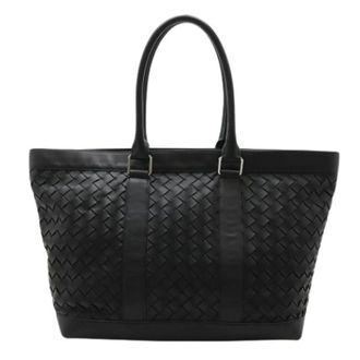 Bottega Veneta Pre-owned Tote Bags, female, Black, Size: ONE SIZE Pre-owned Vintage Tote Bag