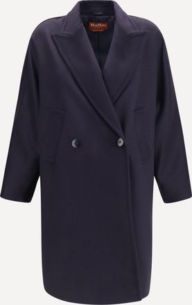 Max Mara Double breasted wool drap Coat Female 40