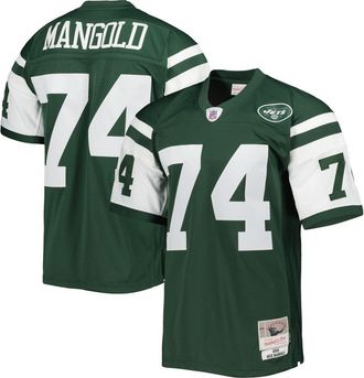 Mitchell & Ness Mens Mitchell & Ness Nick Mangold Green New York Jets Legacy Replica Jersey at Nordstrom, Size Xx-Large