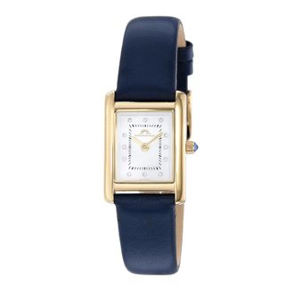 Porsamo Bleu Karolina Quartz Diamond White Dial Ladies Watch 1082BKAL