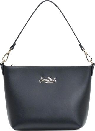 MC2 Saint Barth Borsa a spalla Aline con zip - Nero