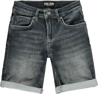 Cars Jeans Jeansshorts CARS JEANS CALIFORNIA Den, Herren, Gr. XXL, N-Gr, grau blau, Web, Obermaterial: 79% Baumwolle, 20% Polyester, 1% Elasthan, Abriebeffekte, 