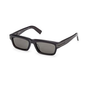 Ermenegildo Zegna Ez0282 Sunglasses - male - Zegna - Sunglasses - Gray - 56 MM - Accessories