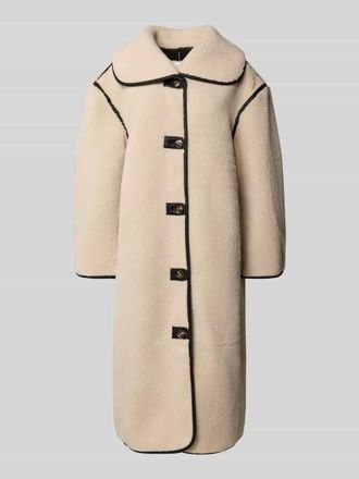 Neo Noir Neo Noir Mantel aus Teddyfell Modell Carmen in Offwhite, Gr&ouml;&szlig;e 34