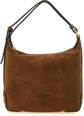 Tod's Shoulder Bags - Dames - Schoudertassen - Bruin - ONE Size - Tassen