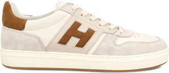 Hogan H-Tv Suede And Nappa Leather Sneakers Shoes