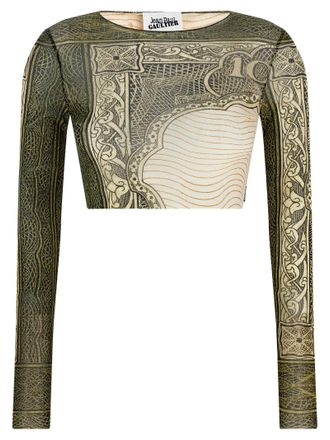 Jean Paul Gaultier Polyamide Long Sleeve Womens T-Shirt