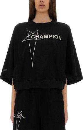 Champion Cropped Tommy T T-Shirt-Donna