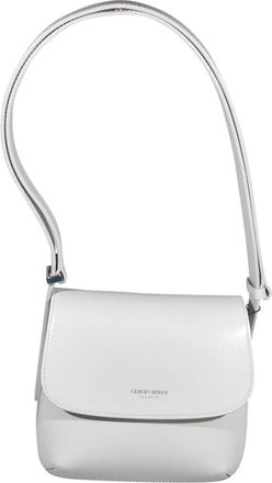 Giorgio Armani La Prima Schoudertas - Dames - Schoudertassen - Grijs - ONE Size - Leer - Tassen