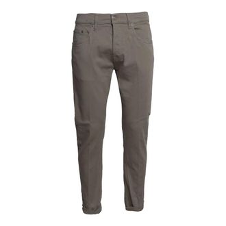 Dondup Slim-fit Jeans, male, Gray, Size: W32 Icon Jeans