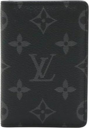 Louis Vuitton Pre-owned Monogram Eclipse Kaarthouder - Dames - Vintage Accessoires - Zwart - ONE Size - Vintage