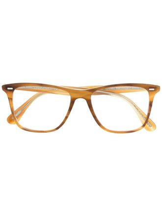 Oliver Peoples Occhiali squadrati Ollis - Marrone