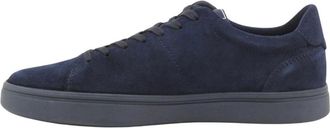 Geox Baltmoore Sneaker - Heren - Sneakers - Blauw - 44 EU - Leer - Schoenen