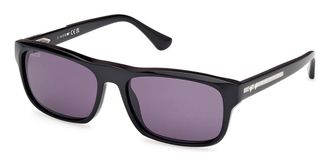 Web Eyewear Web WE0371 05A Mens Sunglasses Black Size 58