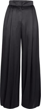 Nina Ricci Satijnen broek - Zwart