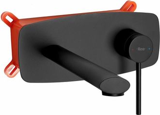 Rea Rea - Grifo Empotrado Oculto Oval Negro + Box