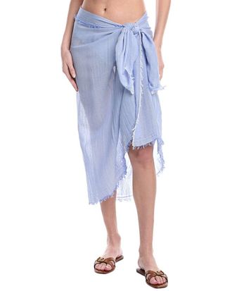 Vince Gauze Stripe Wrap