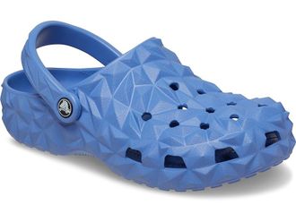 Crocs Classic Geometric Clog Clog Shoes Elemental Blue : Mens 4 - Womens 6 Medium, EVA