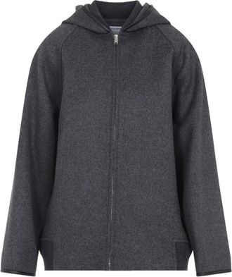 Bottega Veneta Dames, Sweatshirts & Hoodies, Grijs, Maat: XS Wol