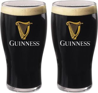 OEM Vaso Para Cerveza - Forma De Tulip&aacute;n - 59 Cl - Vidrio Resistente - Ideal Para Cerveza Artesanal - Pack De 2