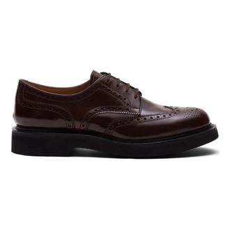 Churchs Flat Schoenen - Heren - Veterschoenen - Bruin - 42 1/2 EU - Schoenen