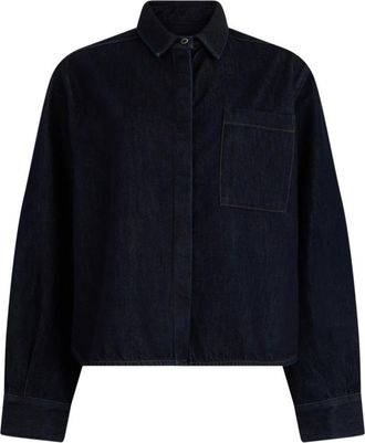 Nine In The Morning Camicia in denim Arizona - - Blouses & Shirts - Donna - Blu - S