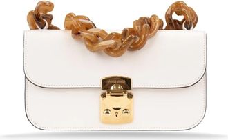 Miu Miu Madras Small Shoulder Bag - Dames - Schoudertassen - Wit - ONE Size - Leer - Tassen