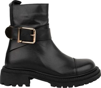 Sergio Moretti Botines de tac&oacute;n de punta - Shoes - Mujer - Negro - 39 EU