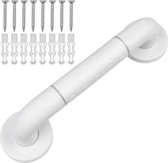 No Brand Barra De Apoyo Para Ducha De 30 Cm, De Acero Inoxidable Y Nailon Antideslizante Para Mayor Seguridad En El Ba&ntilde;o