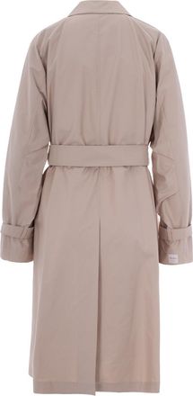 Max Mara Womens Trench Coat Antigoccia Natural Cotton & Raincoats