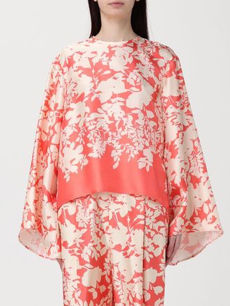 Agnona Pants Woman color Coral