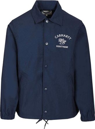 Carhartt Work in Progress Eightynine Coach Jacket - male - Carhartt Wip - Light Jackets - Blue - XS - Jackets