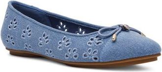 Anne Klein Luci Flat in Denim at Nordstrom, Size 6.5