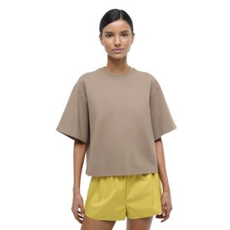 Staud Staud, Tops, Dames, Beige, L, Capsule Top