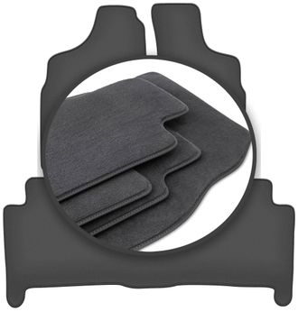 OEM Alfombrillas Premium Para Volkswagen Phaeton Long Sed&aacute;n (2002-2012)