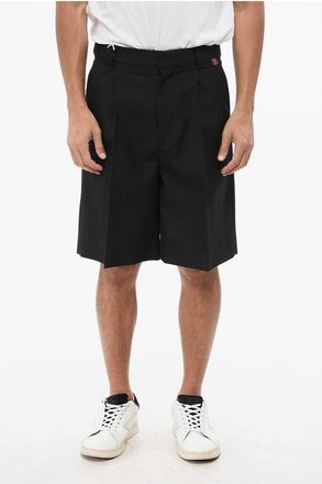 Gucci Shorts a 1 Pince in Misto Lana taglia 46