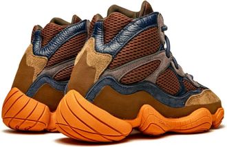 Yeezy by Kanye West Mens Sneaker Orange Suede Rubber