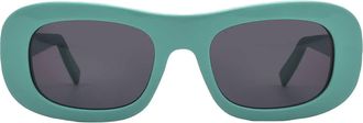 Ferragamo Salvatore Ferragamo Grey Rectangular Ladies Sunglasses SF1046S 300 51